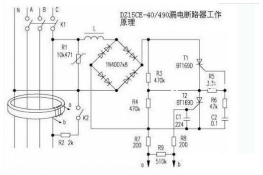 科瑪森電氣研發部分享之三相四線漏電保護器